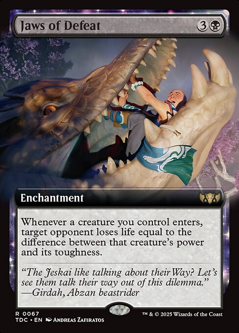 Jaws of Defeat (TDC 67)