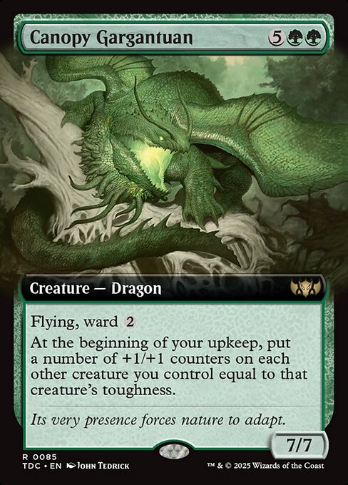 Canopy Gargantuan (TDC 85)
