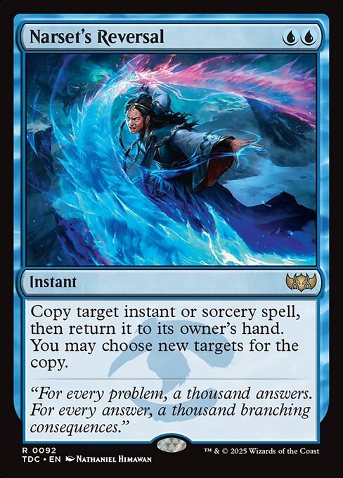 Narset's Reversal (TDC 92)