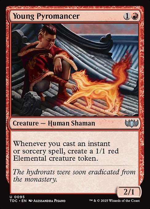 Young Pyromancer (TDC 95)