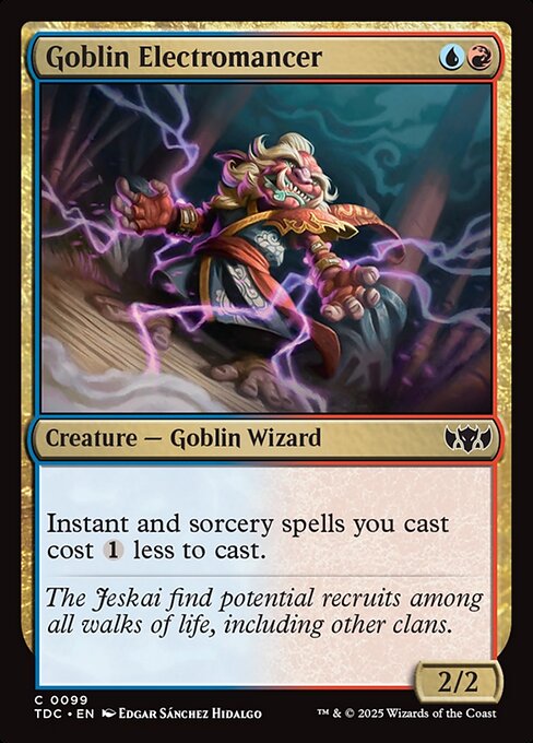 Goblin Electromancer (TDC 99)