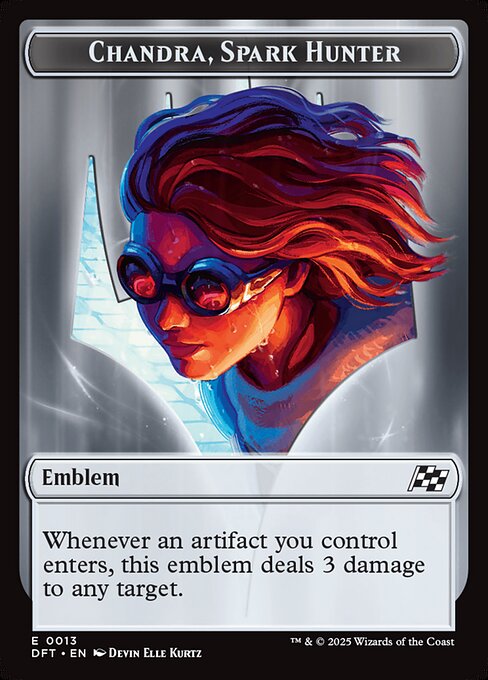 Chandra, Spark Hunter Emblem (TDFT 13)