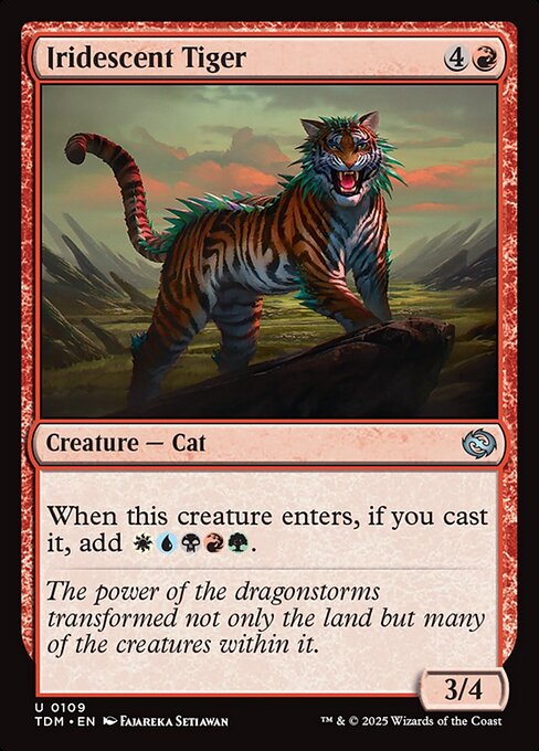 Iridescent Tiger (TDM 109)