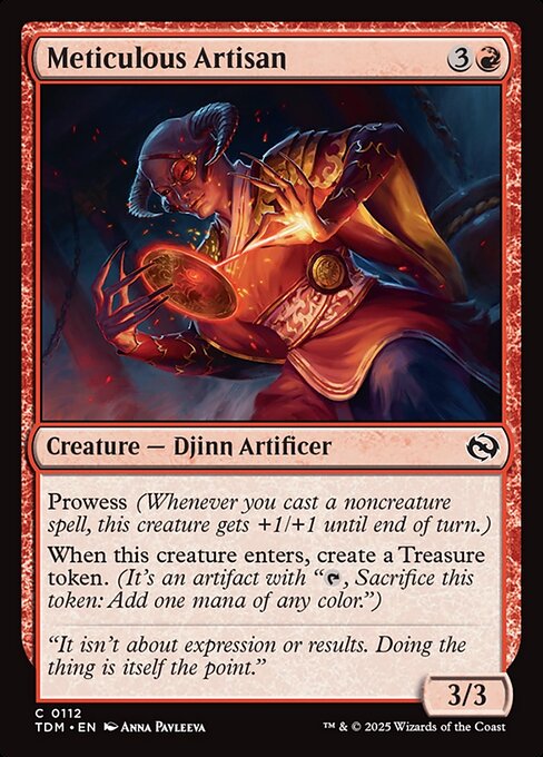 Meticulous Artisan (TDM 112)