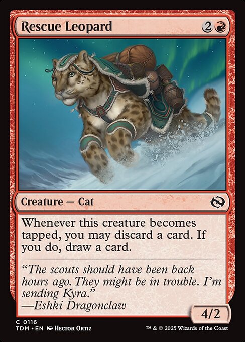 Rescue Leopard (TDM 116)