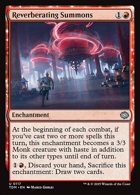 Reverberating Summons (TDM 117)