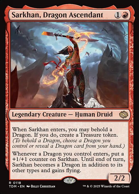 Sarkhan, Dragon Ascendant (TDM 118)
