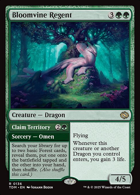 Bloomvine Regent // Claim Territory (TDM 136)
