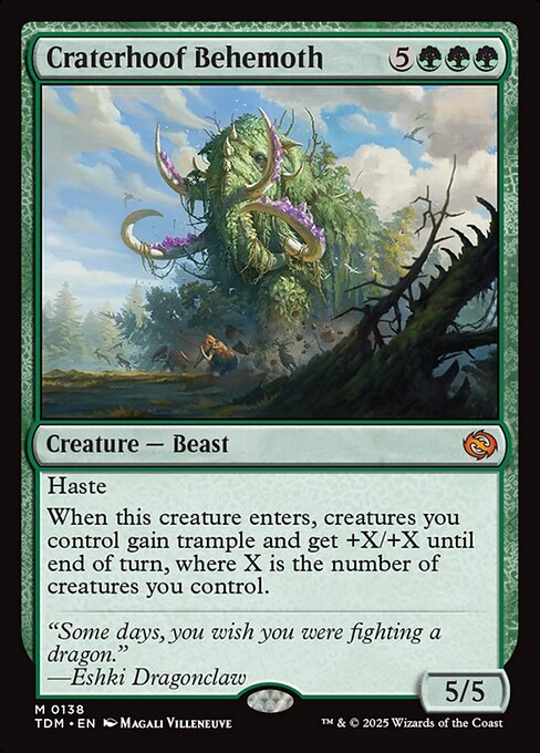 Craterhoof Behemoth (TDM 138)