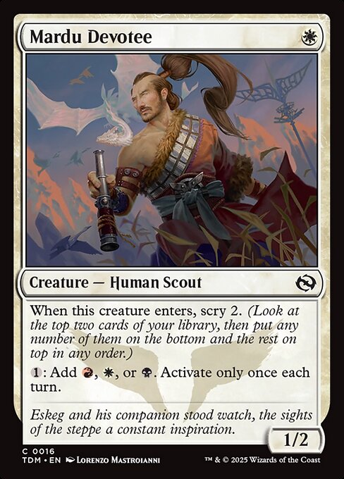 Mardu Devotee (TDM 16)