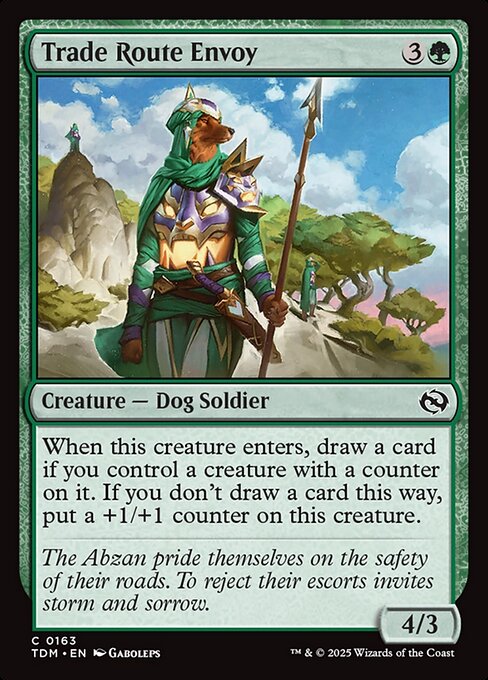 Trade Route Envoy (TDM 163)