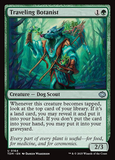 Traveling Botanist (TDM 164)