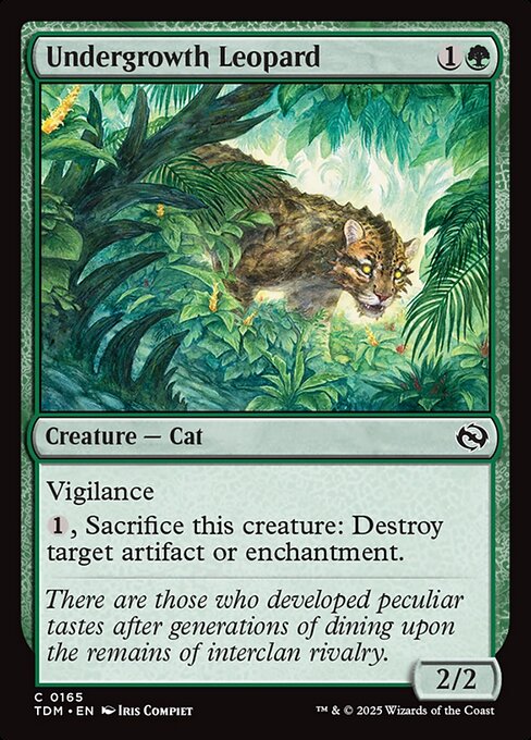 Undergrowth Leopard (TDM 165)