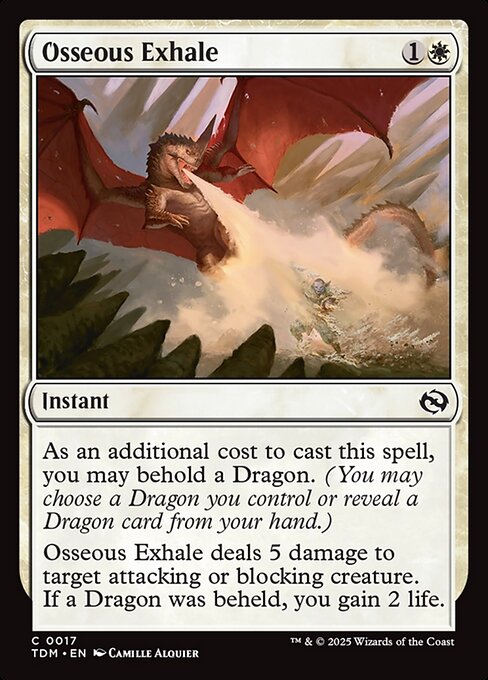 Osseous Exhale (TDM 17)