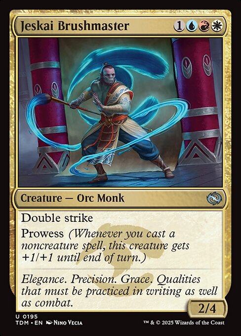 Jeskai Brushmaster (TDM 195)