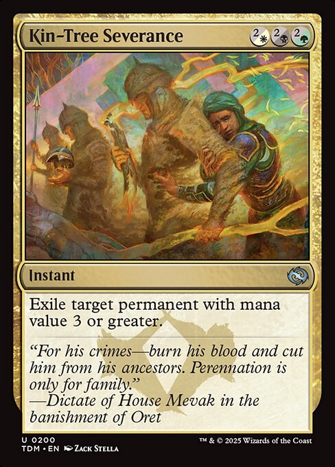 Kin-Tree Severance (TDM 200)