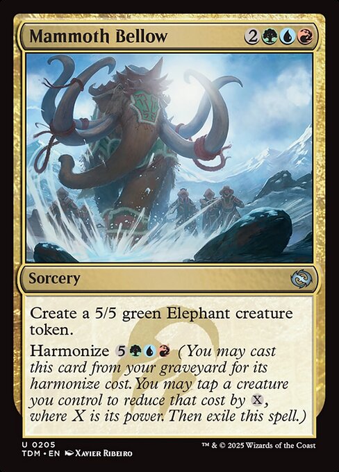Mammoth Bellow (TDM 205)