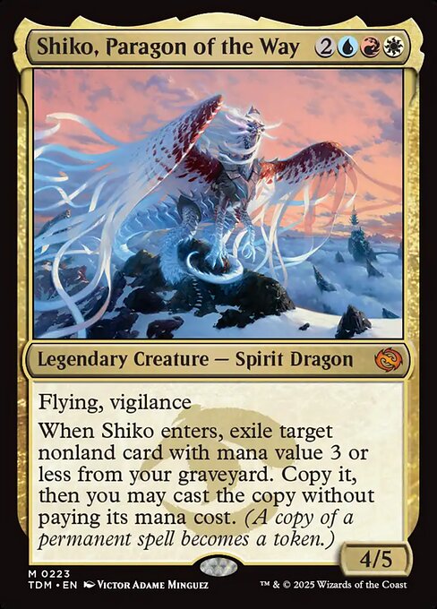 Shiko, Paragon of the Way (TDM 223)
