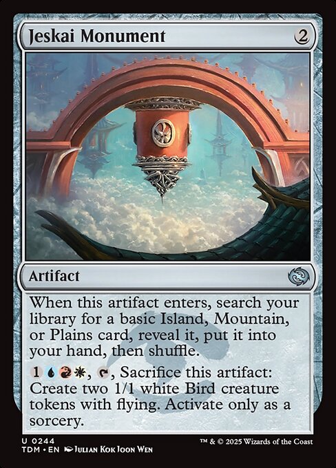 Jeskai Monument (TDM 244)