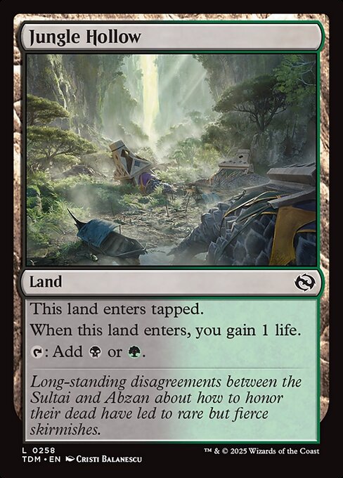 Jungle Hollow (TDM 258)
