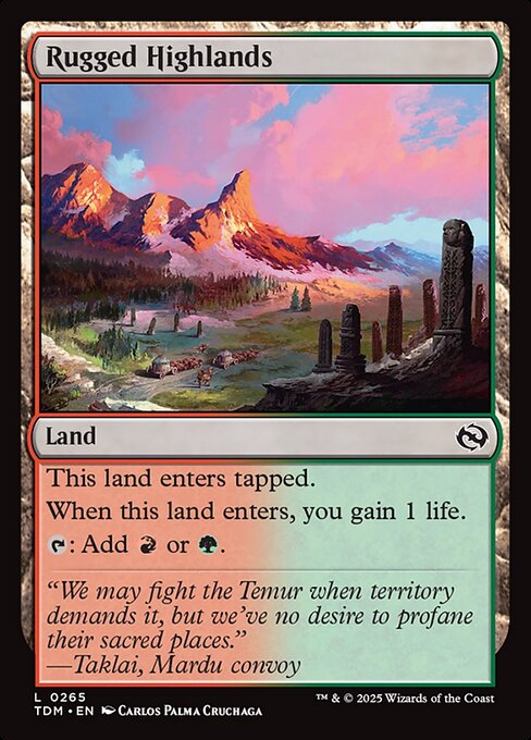 Rugged Highlands (TDM 265)