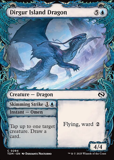 Dirgur Island Dragon // Skimming Strike (TDM 294)