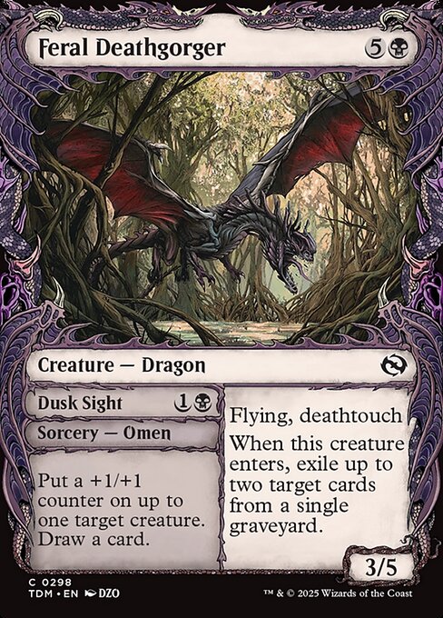 Feral Deathgorger // Dusk Sight (TDM 298)
