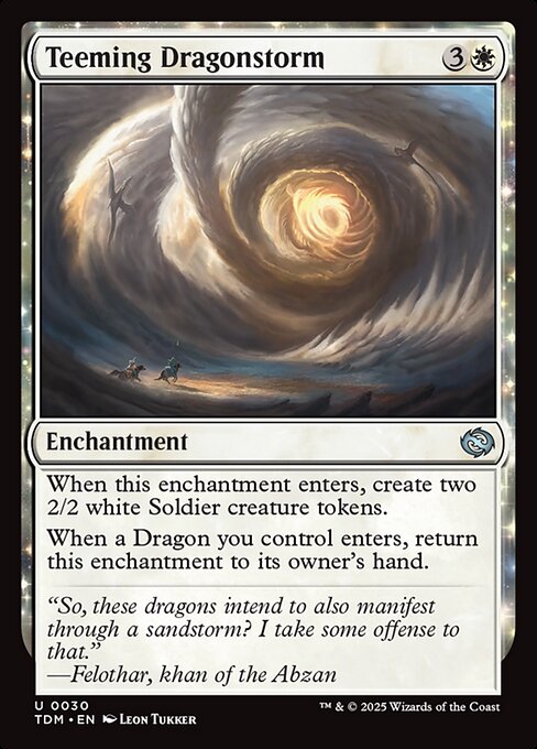 Teeming Dragonstorm (TDM 30)