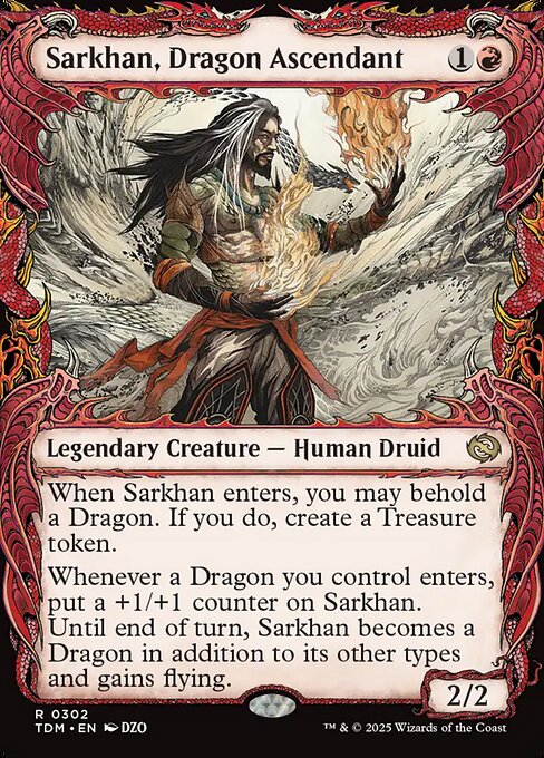 Sarkhan, Dragon Ascendant (TDM 302)