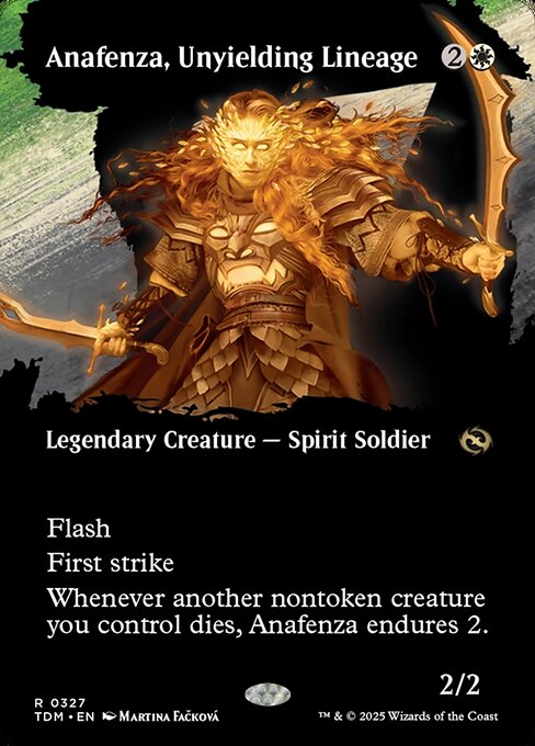 Anafenza, Unyielding Lineage (TDM 327)