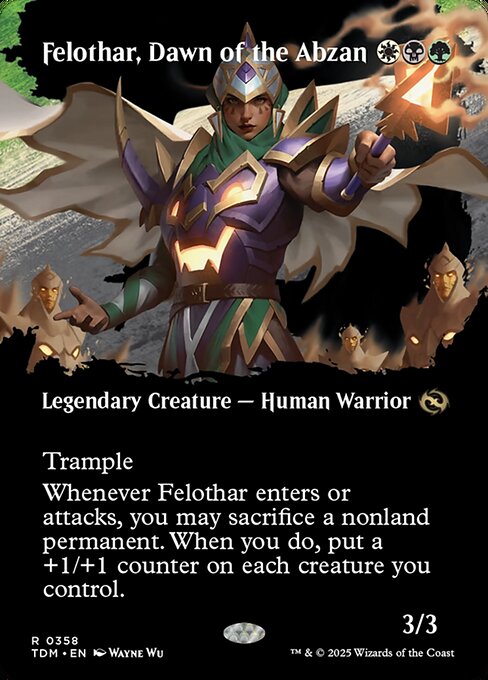 Felothar, Dawn of the Abzan (TDM 358)
