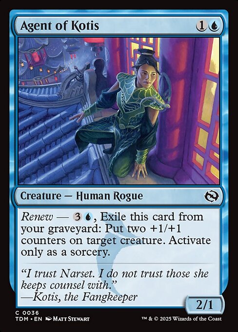 Agent of Kotis (TDM 36)