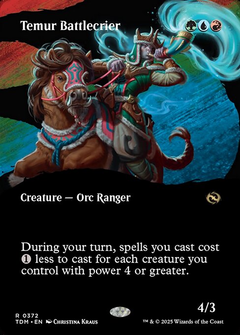 Temur Battlecrier (TDM 372)