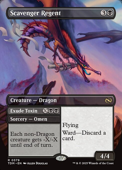 Scavenger Regent // Exude Toxin // Scavenger Regent (TDM 379)