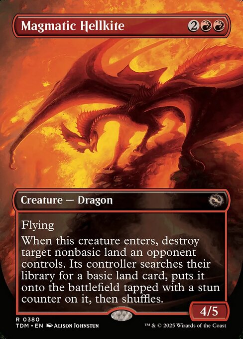 Magmatic Hellkite // Magmatic Hellkite (TDM 380)