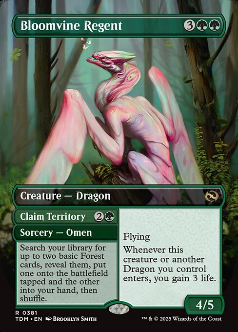 Bloomvine Regent // Claim Territory // Bloomvine Regent (TDM 381)