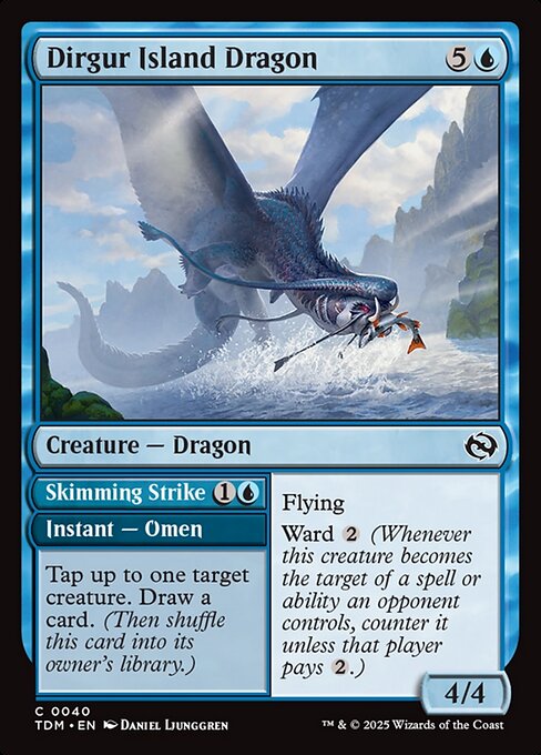 Dirgur Island Dragon // Skimming Strike (TDM 40)