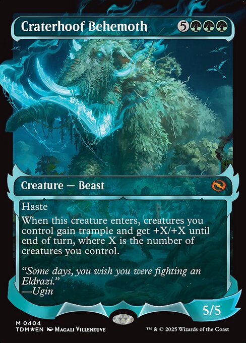 Craterhoof Behemoth (TDM 404)