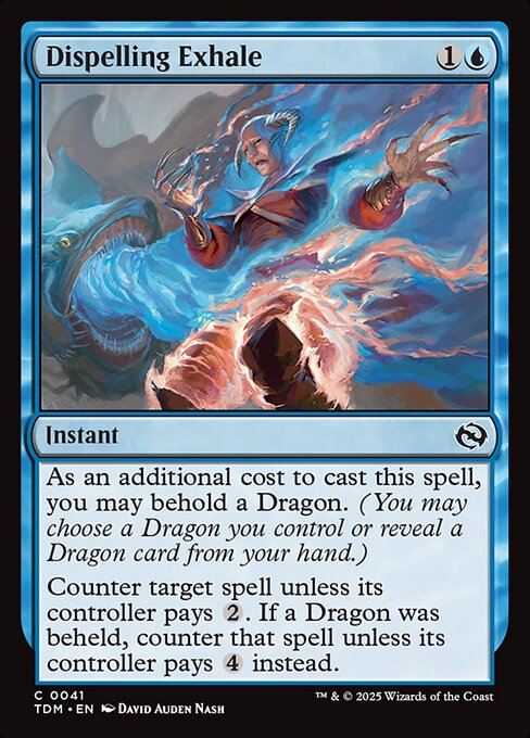 Dispelling Exhale (TDM 41)
