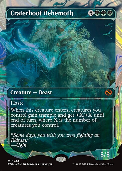 Craterhoof Behemoth (TDM 414)
