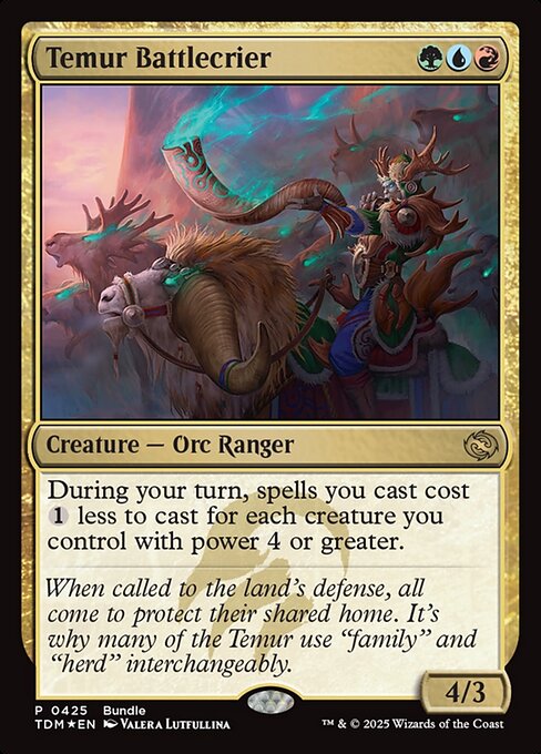 Temur Battlecrier (TDM 425)