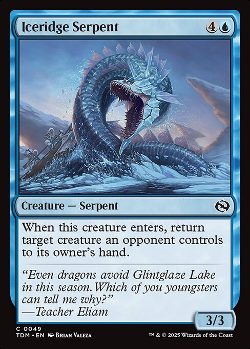 Iceridge Serpent (TDM 49)