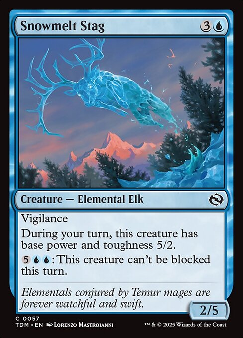 Snowmelt Stag (TDM 57)