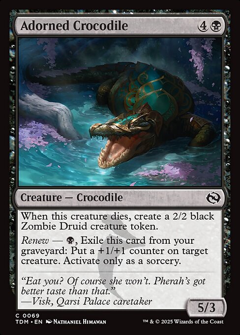Adorned Crocodile (TDM 69)