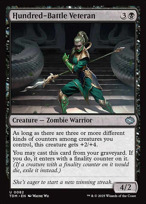 Hundred-Battle Veteran (TDM 82)
