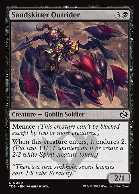 Sandskitter Outrider (TDM 89)