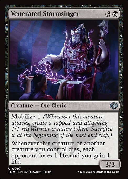 Venerated Stormsinger (TDM 97)