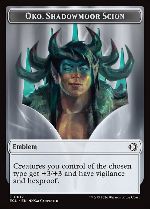 Oko, Shadowmoor Scion Emblem (TECL 12)