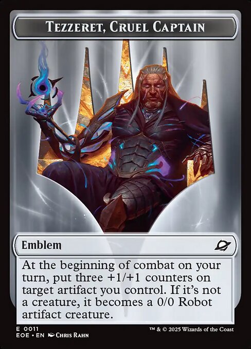 Tezzeret, Cruel Captain Emblem (TEOE 11)