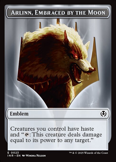 Arlinn, Embraced by the Moon Emblem (TINR 23)
